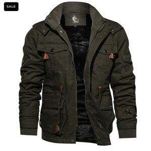 David Outwear Survival Cotton Jacket‎ Dark Green XL New With Tags